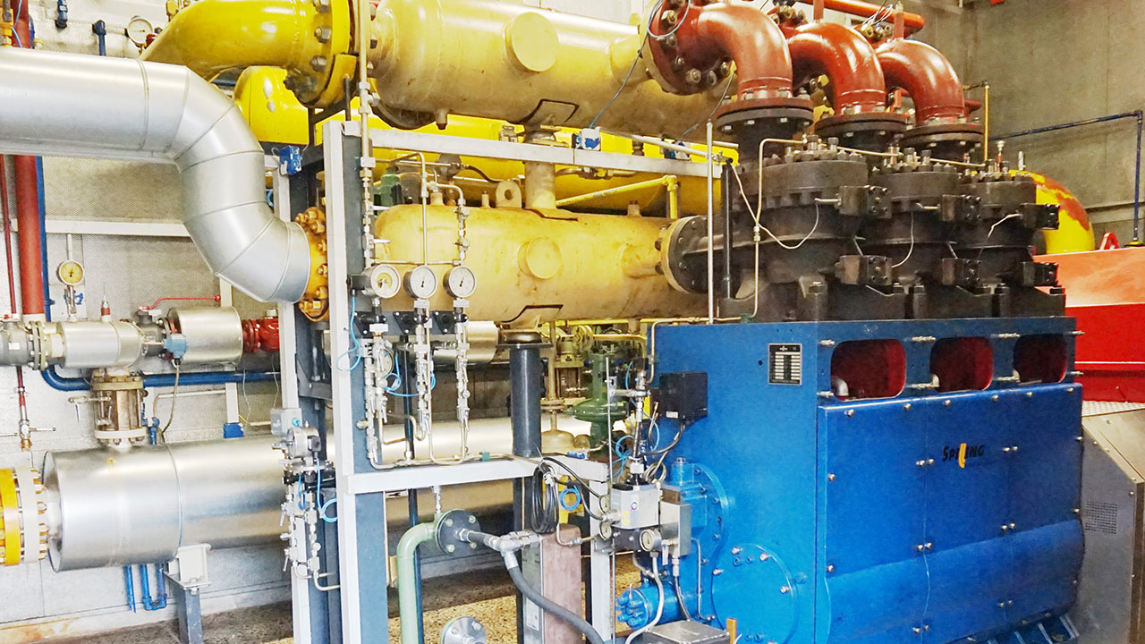 Gasentspannungsanlage